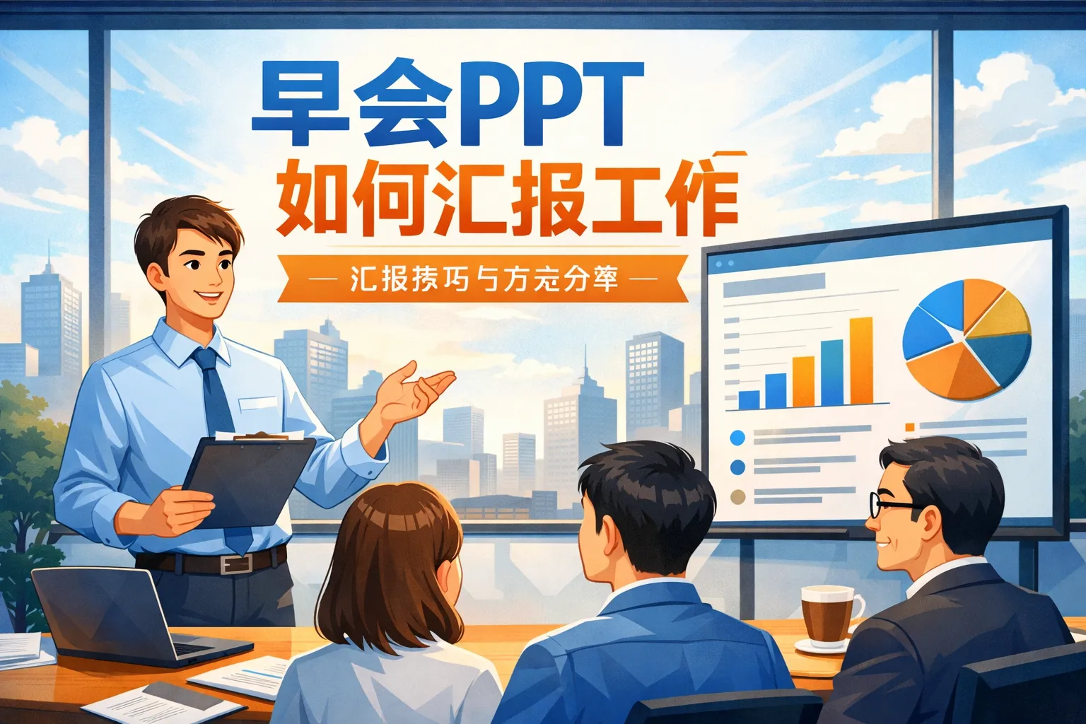 早会ppt如何汇报工作