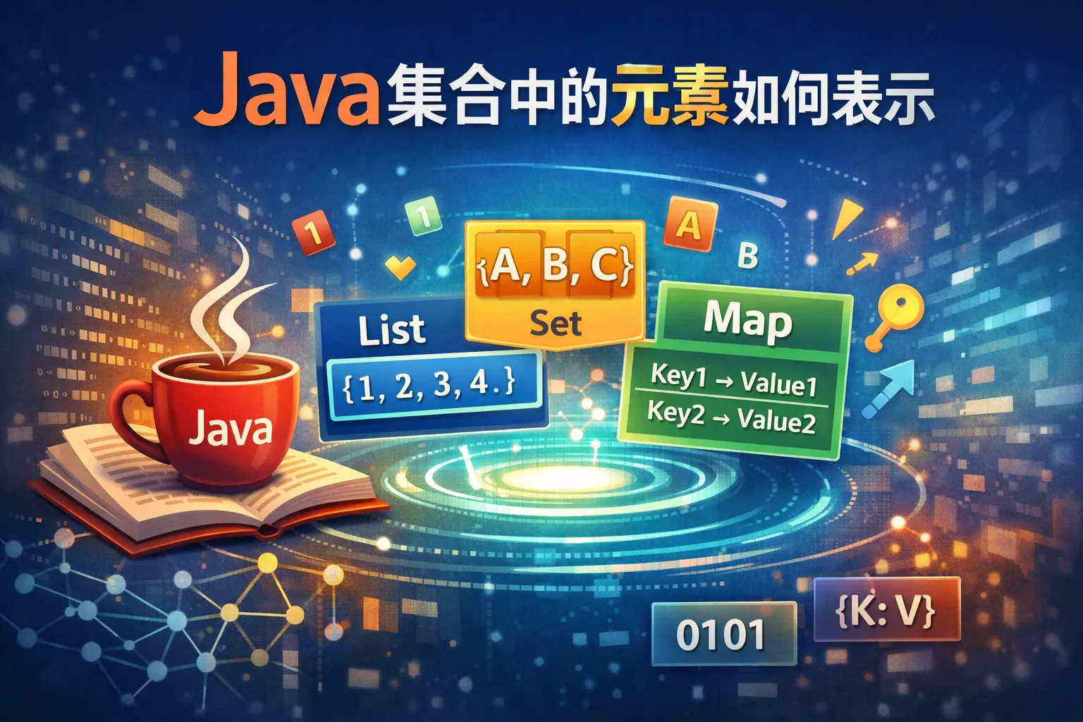 java集合中的元素如何表示