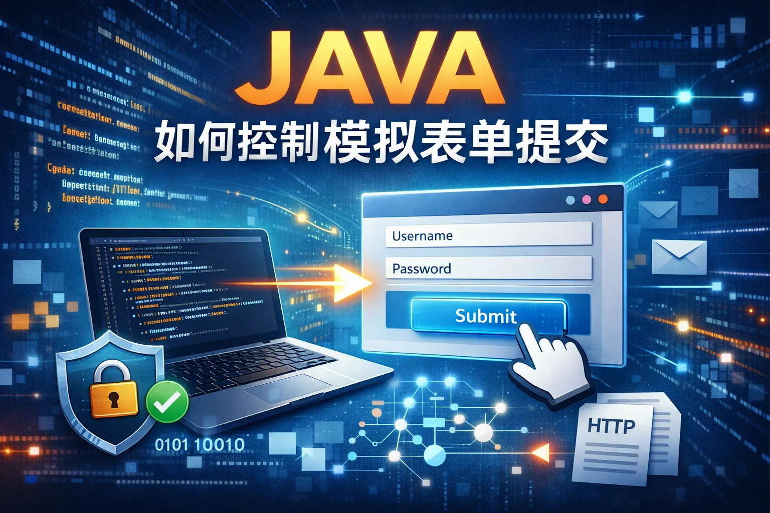 JAVA 如何控制模拟表单提交