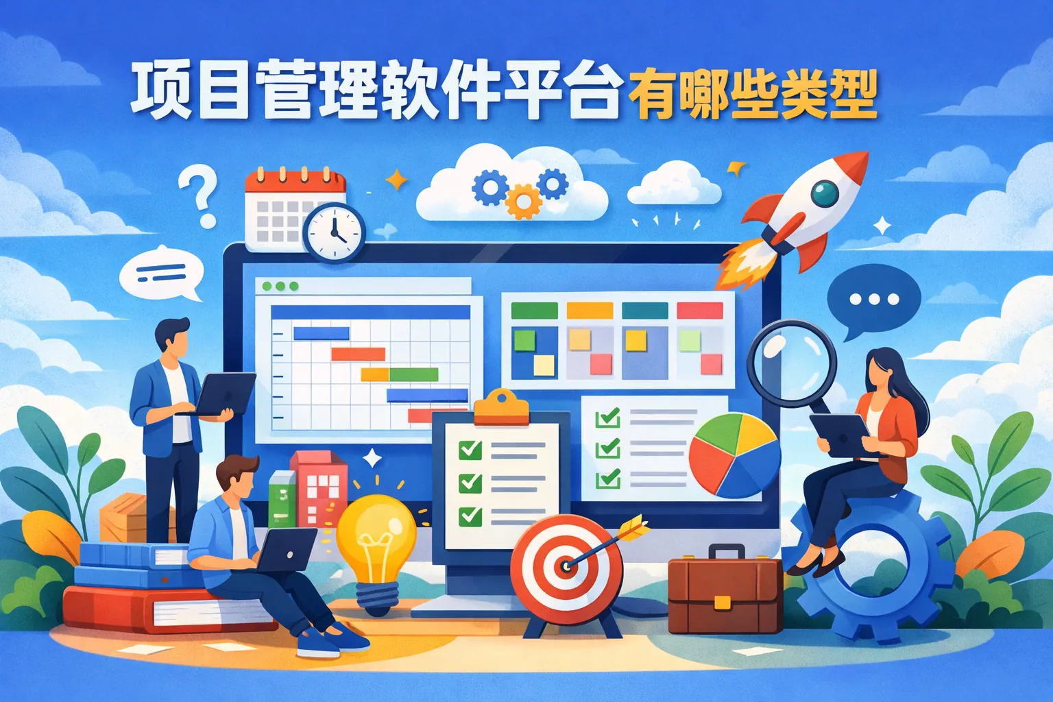 项目管理软件平台有哪些类型