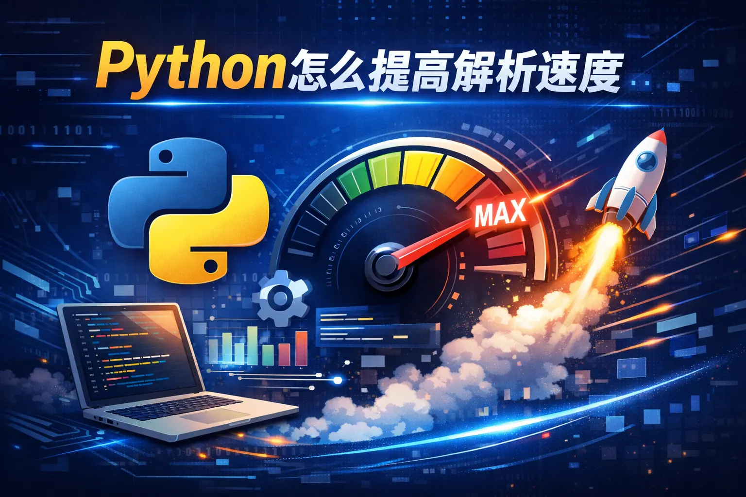 python怎么提高解析速度