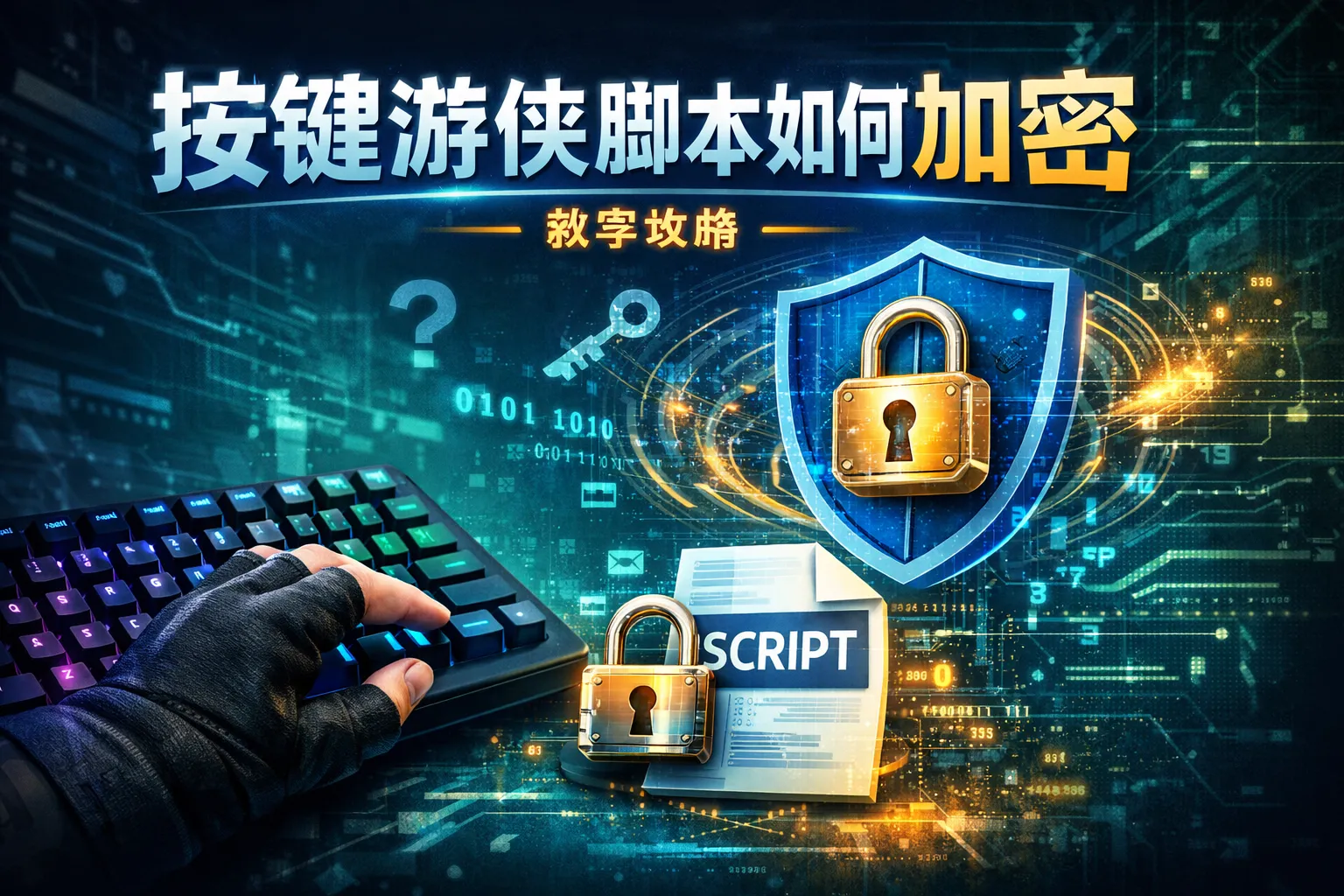 按键游侠脚本如何加密