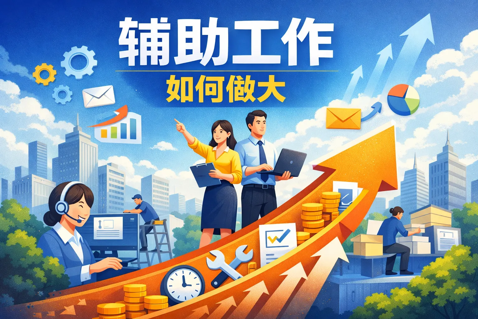 辅助工作如何做大