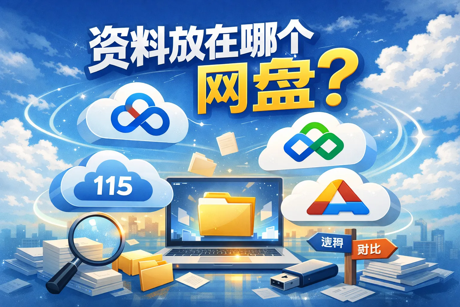 资料放在哪个网盘
