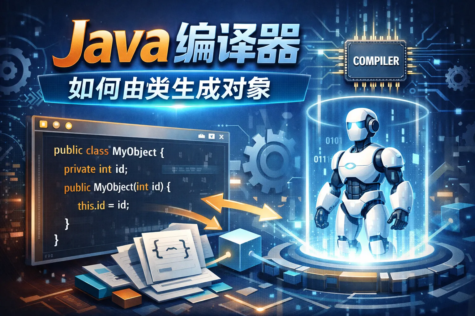 java编译器如何由类生成对象