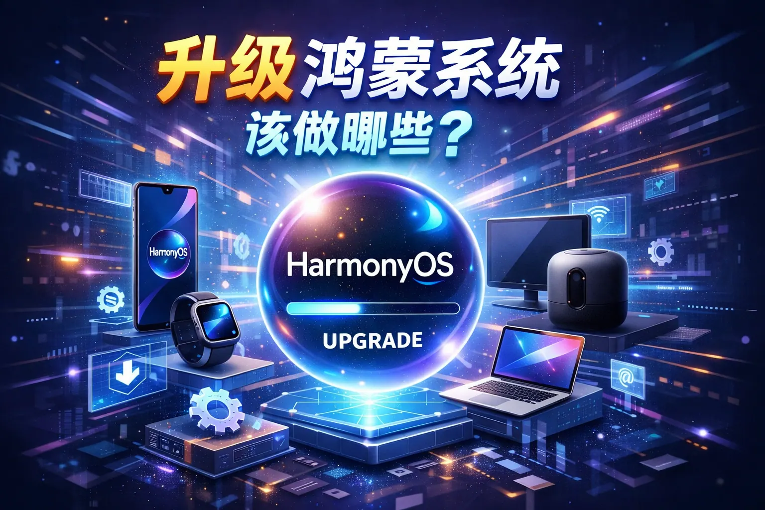 升级鸿蒙系统该做哪些