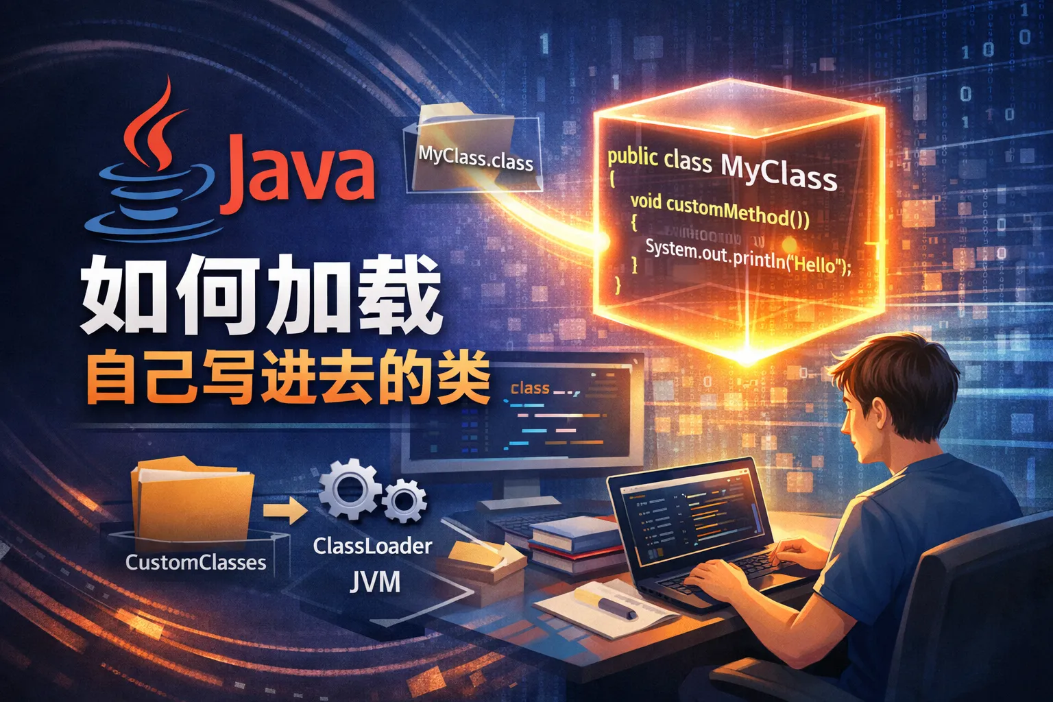 java 如何加载自己写进去的类