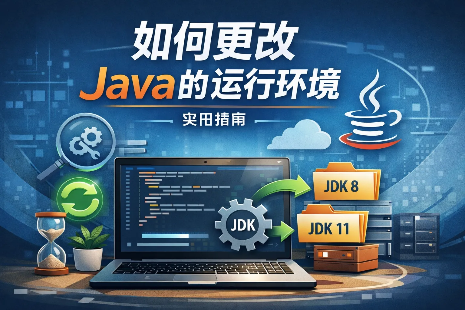 如何更改java的运行环境