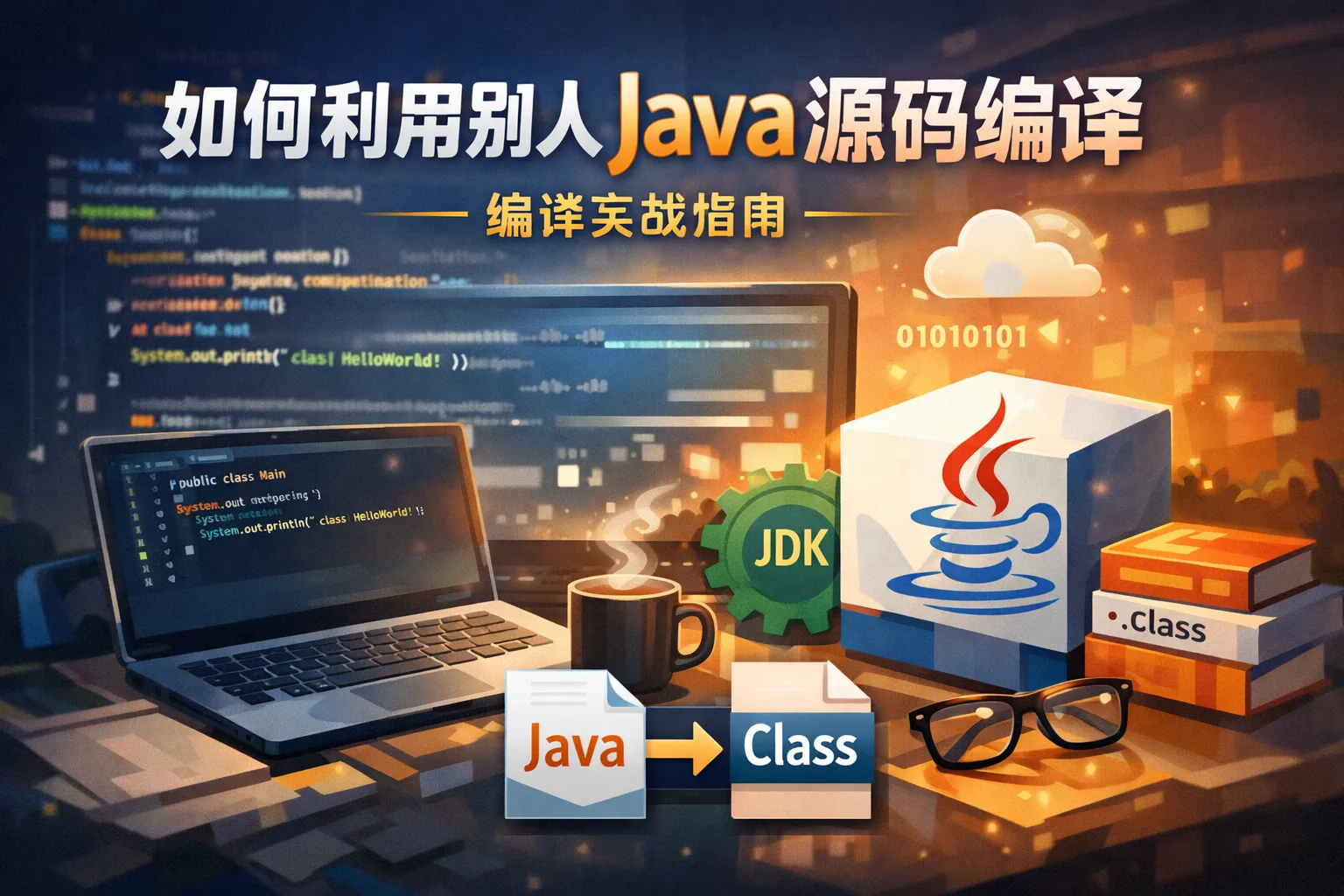 如何利用别人java源码编译