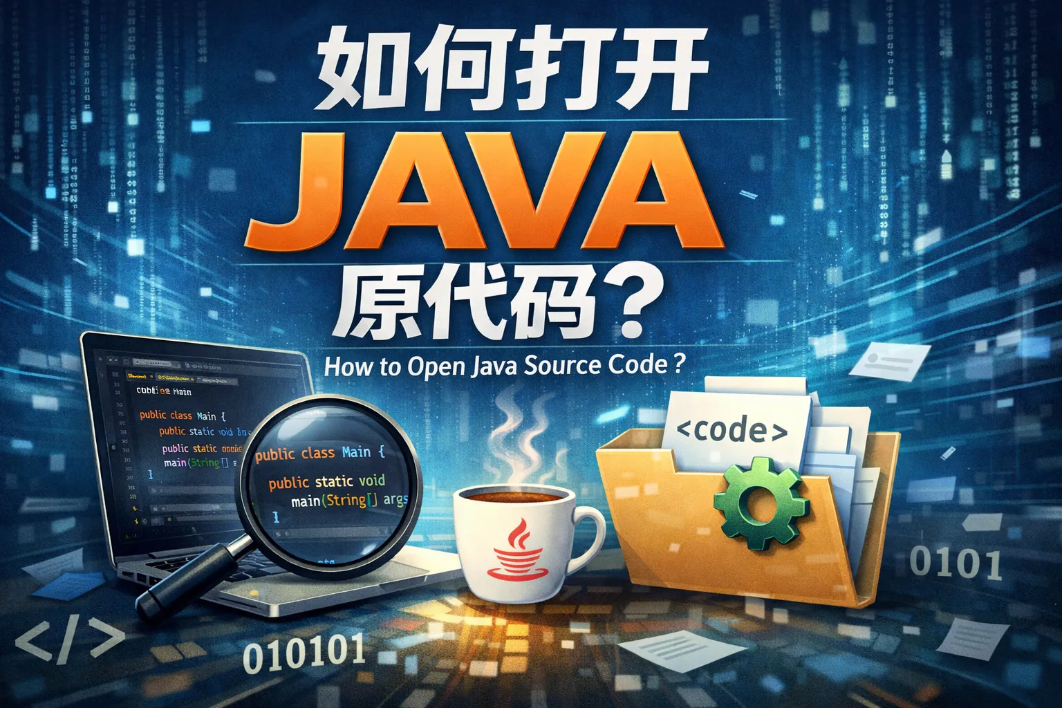 如何打开java原代码
