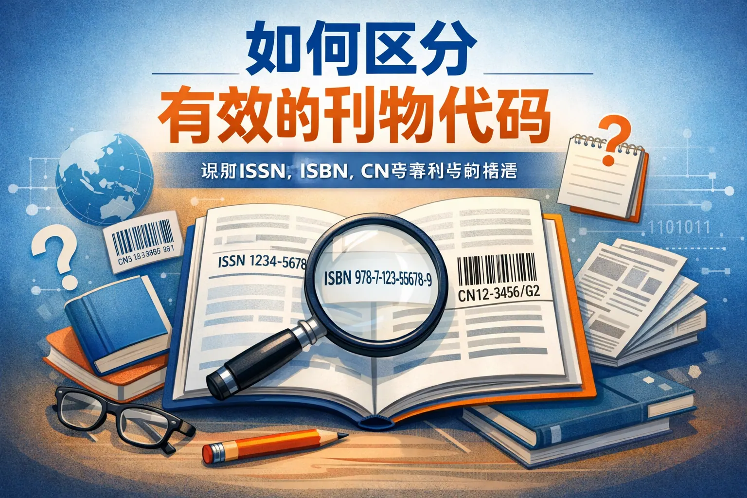 如何区分有效的刊物代码