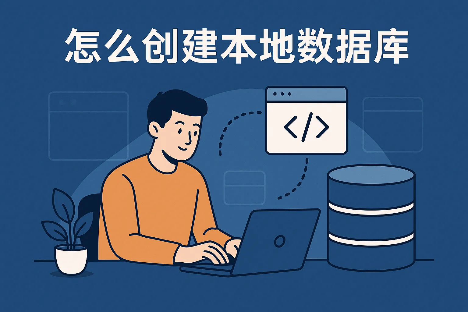 怎么创建本地数据库