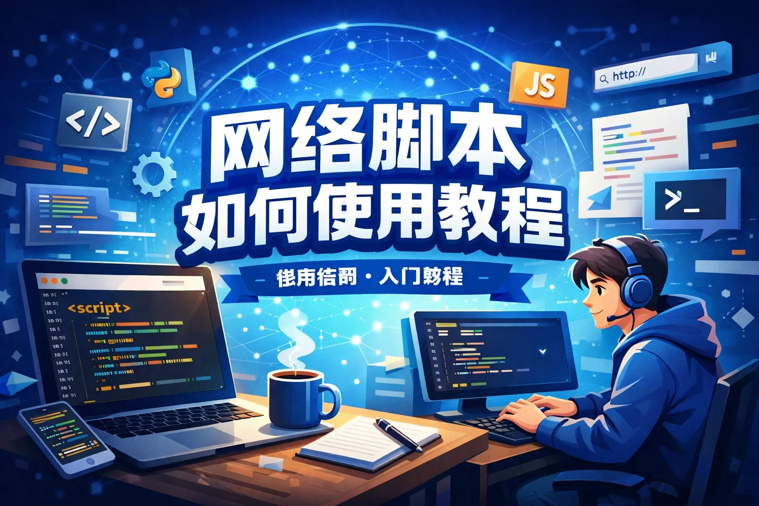 网络脚本如何使用教程