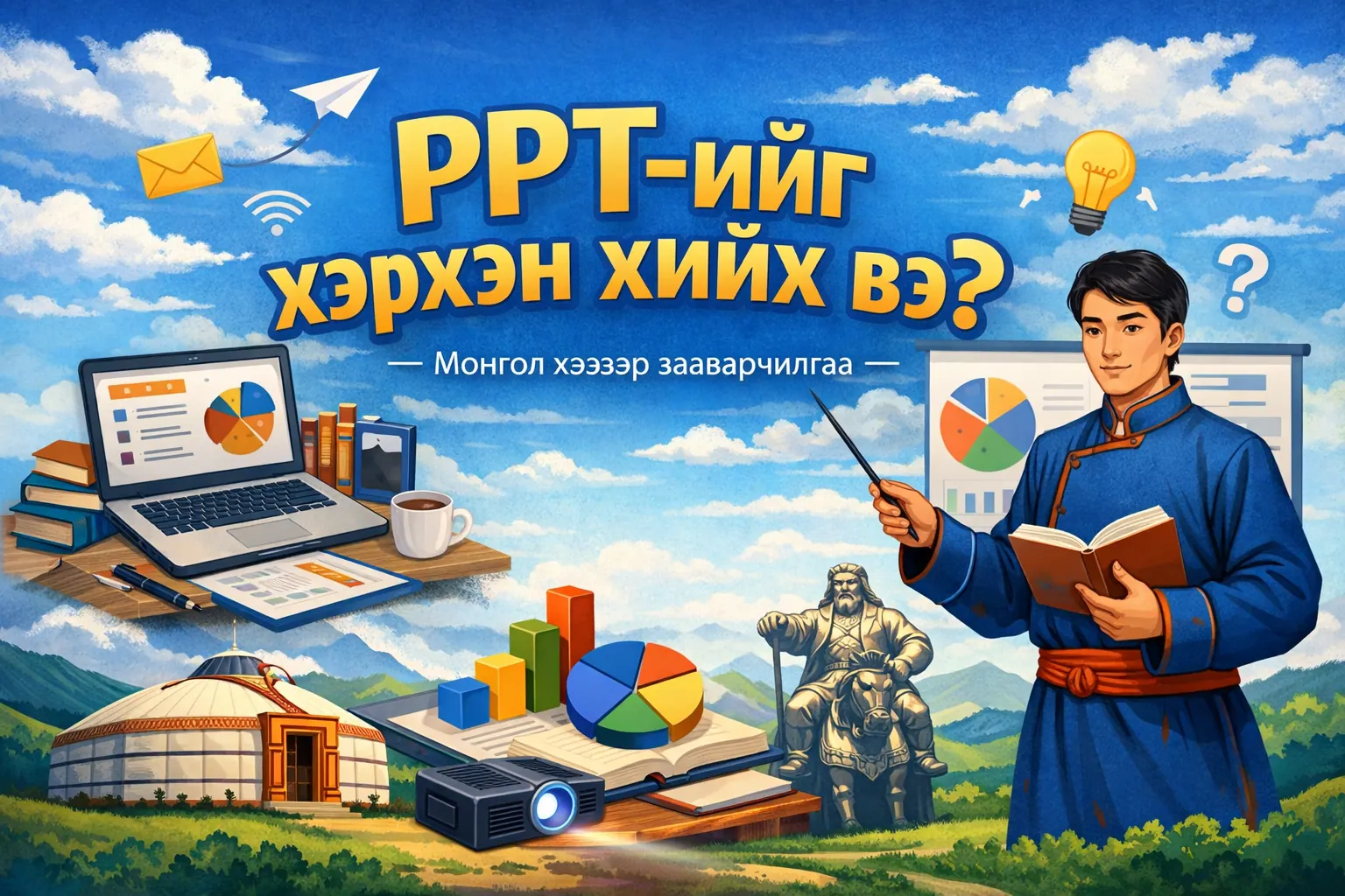 做ppt如何使用蒙语