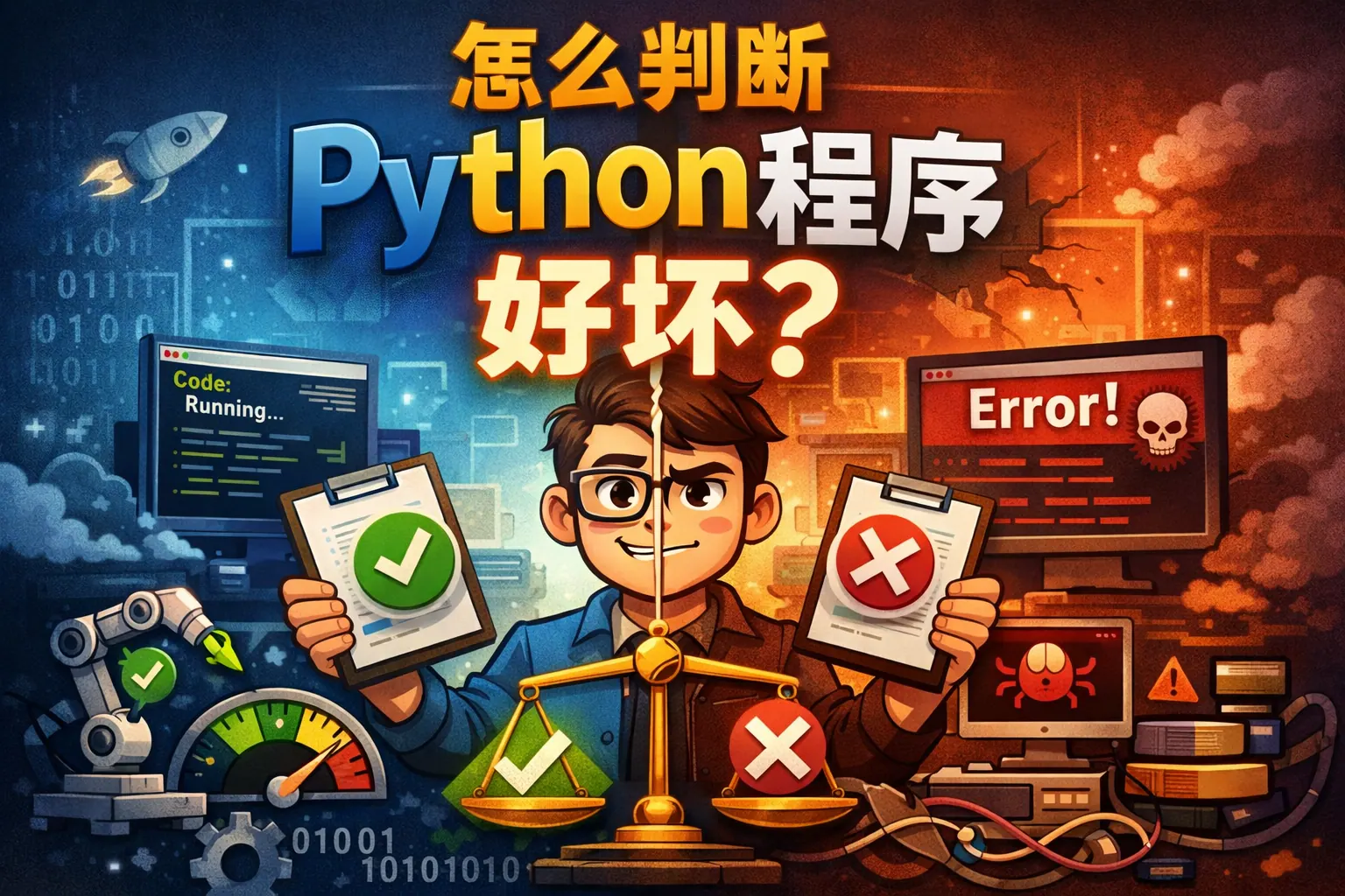 怎么判断Python程序好坏