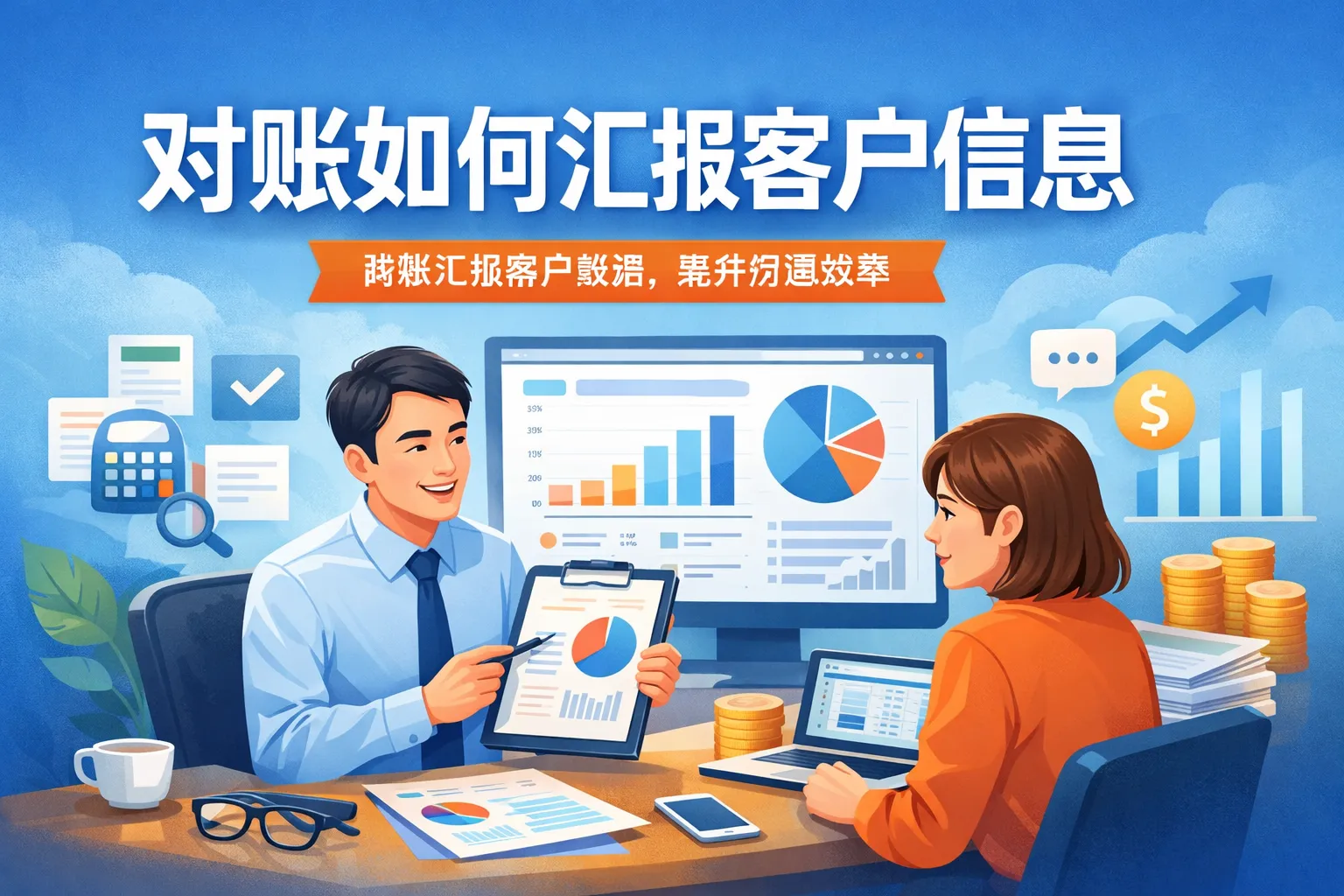 对帐如何汇报客户信息