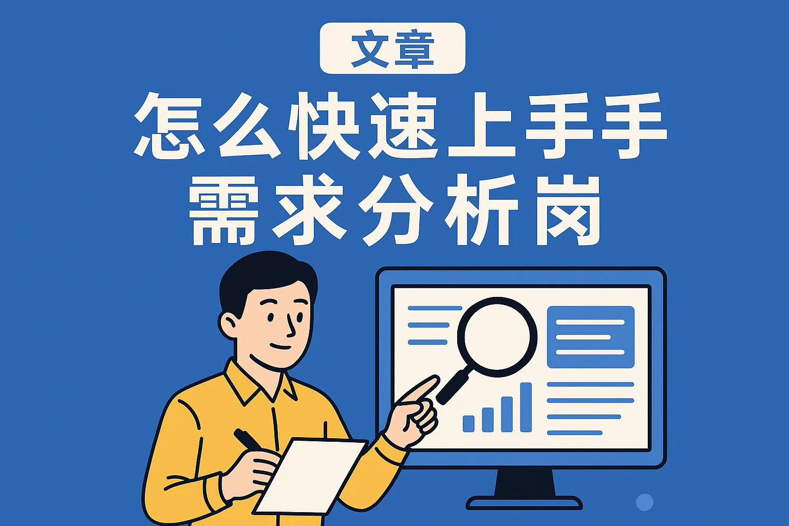 怎么快速上手需求分析岗