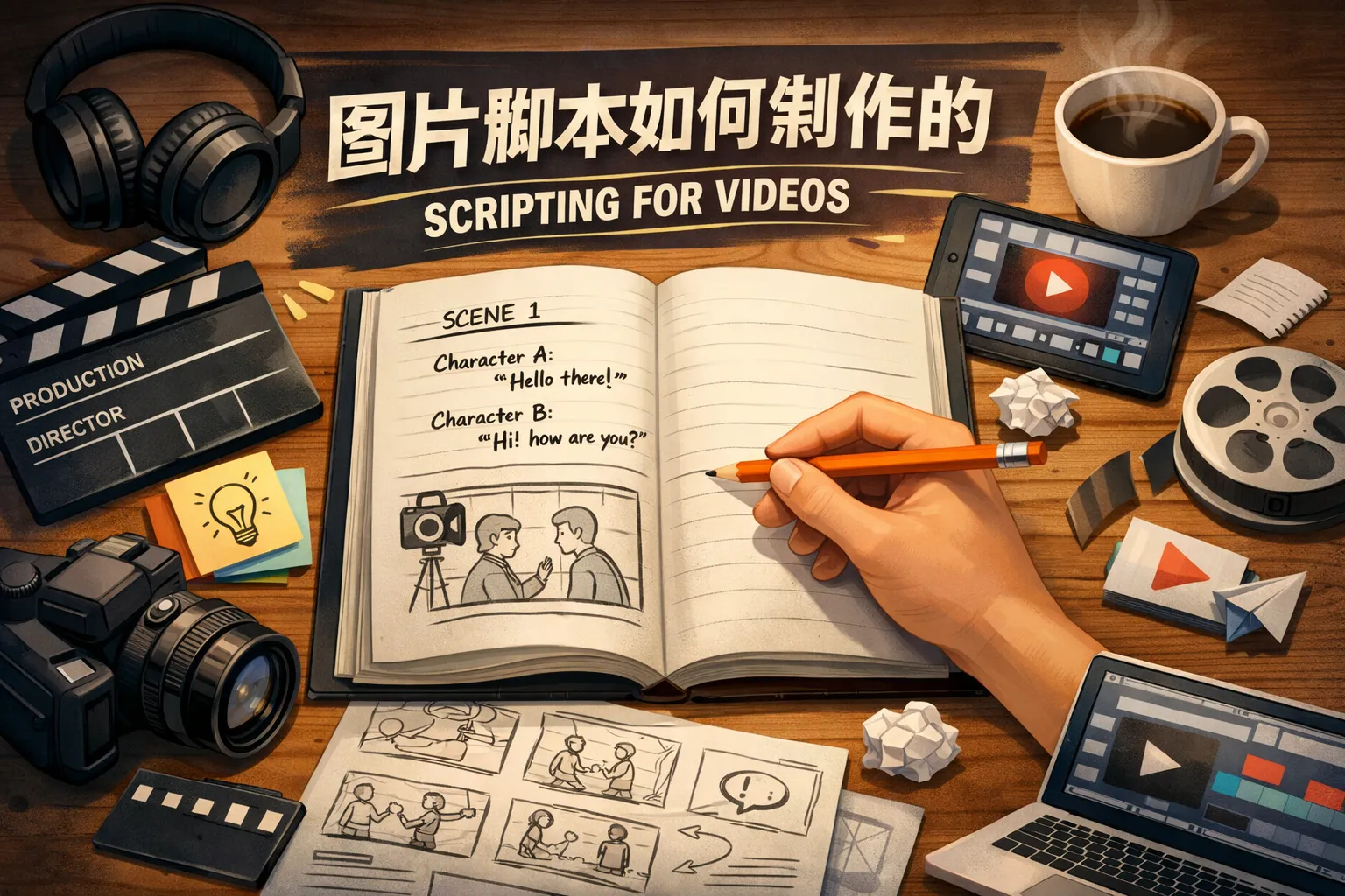 图片脚本如何制作的