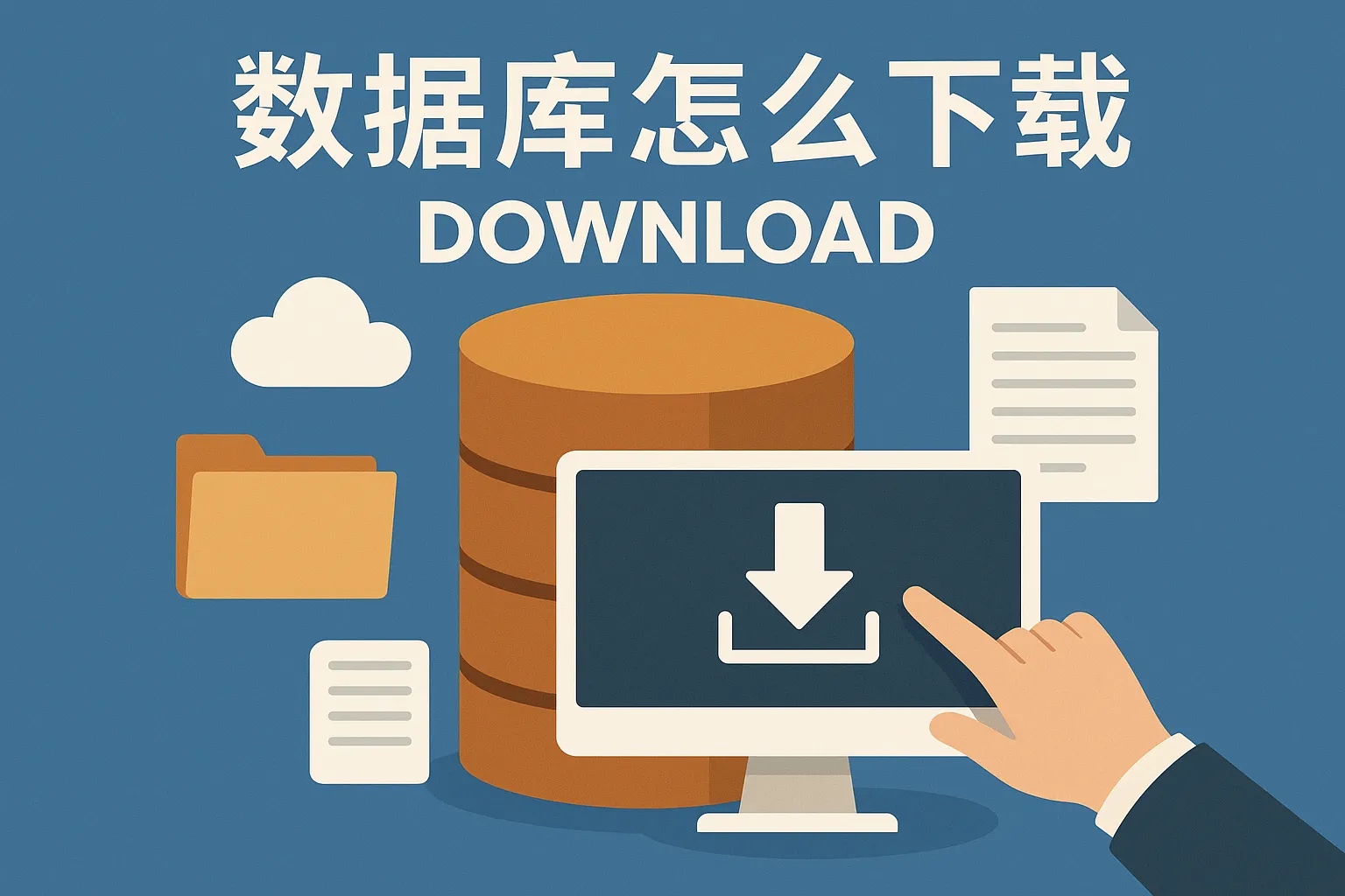 数据库怎么download