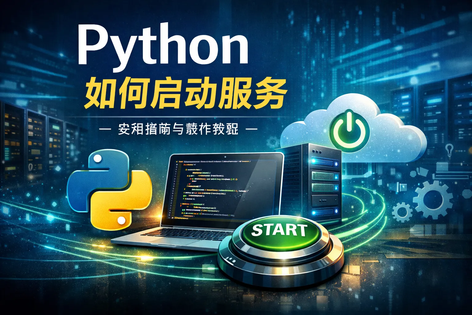 python 如何启动服务