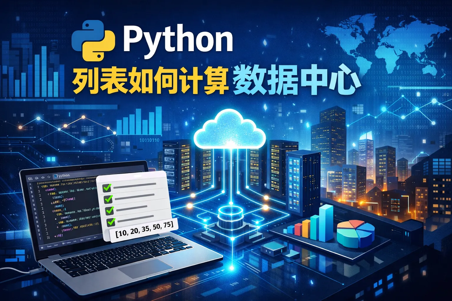 python列表如何计算数据中心