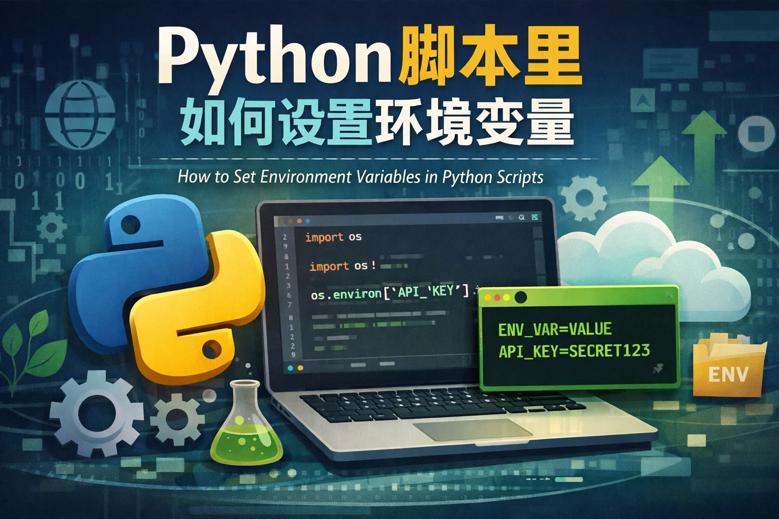 Python脚本里如何设置环境变量