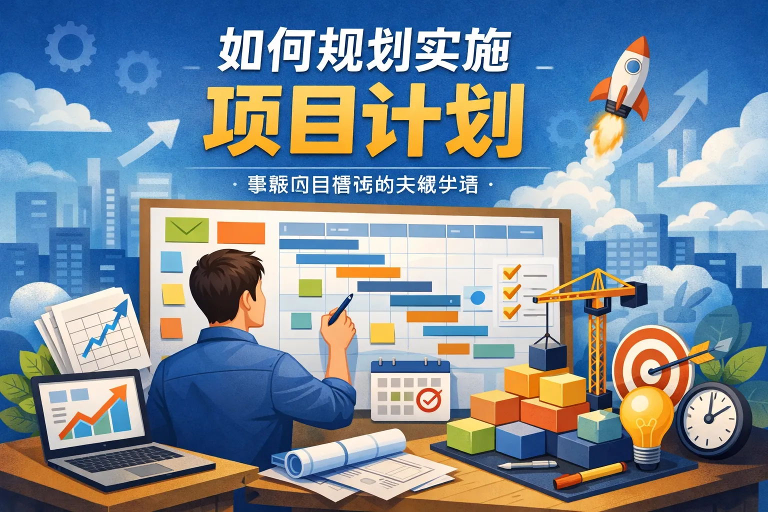 如何规划实施项目计划