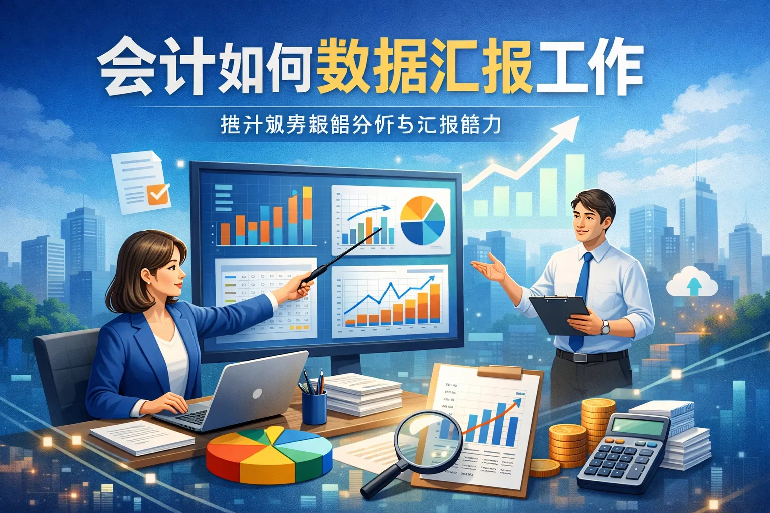 会计如何数据汇报工作