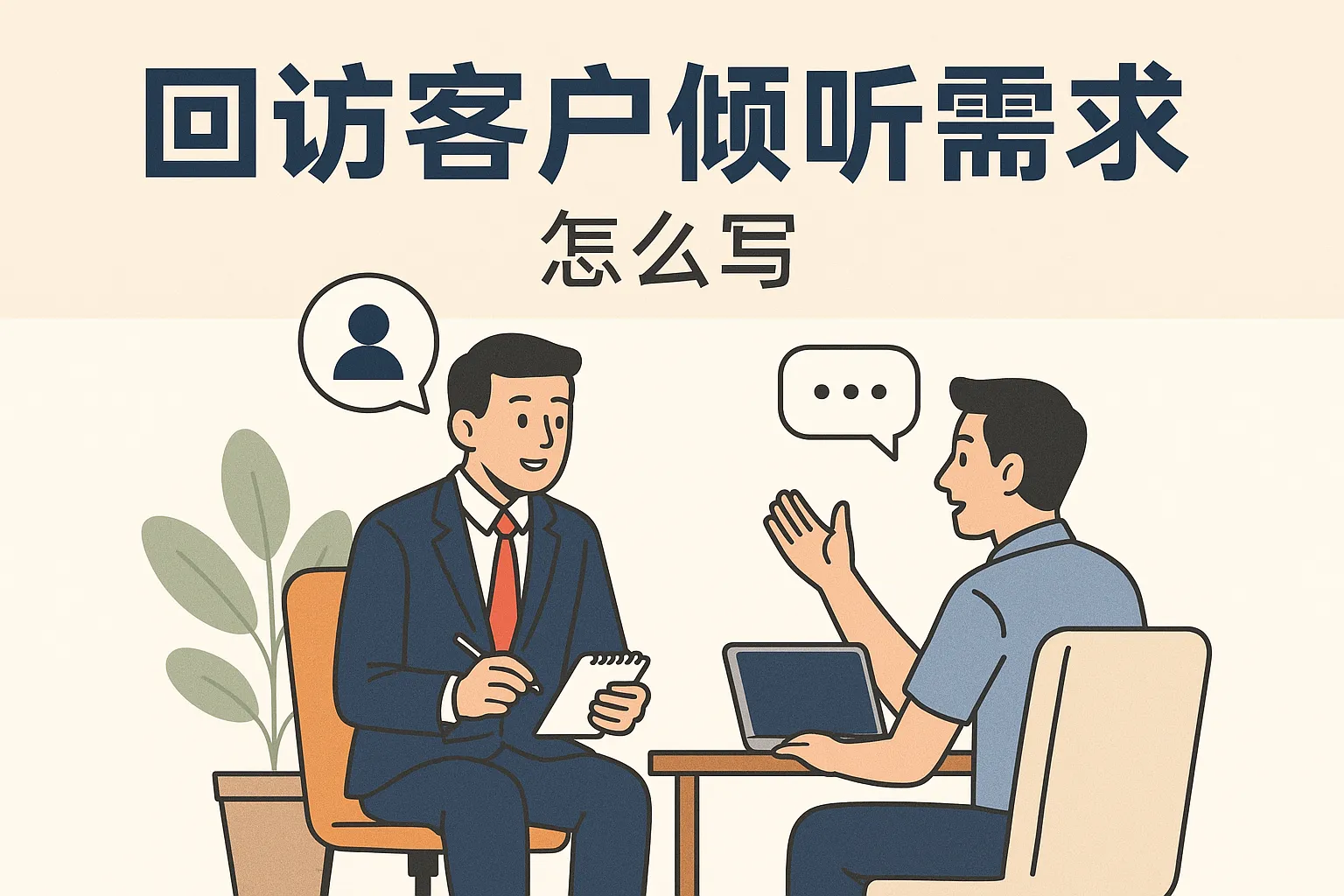 回访客户倾听需求怎么写