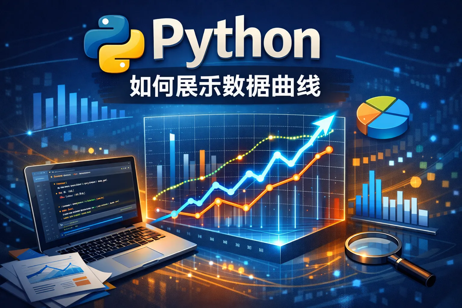 python如何展示数据曲线