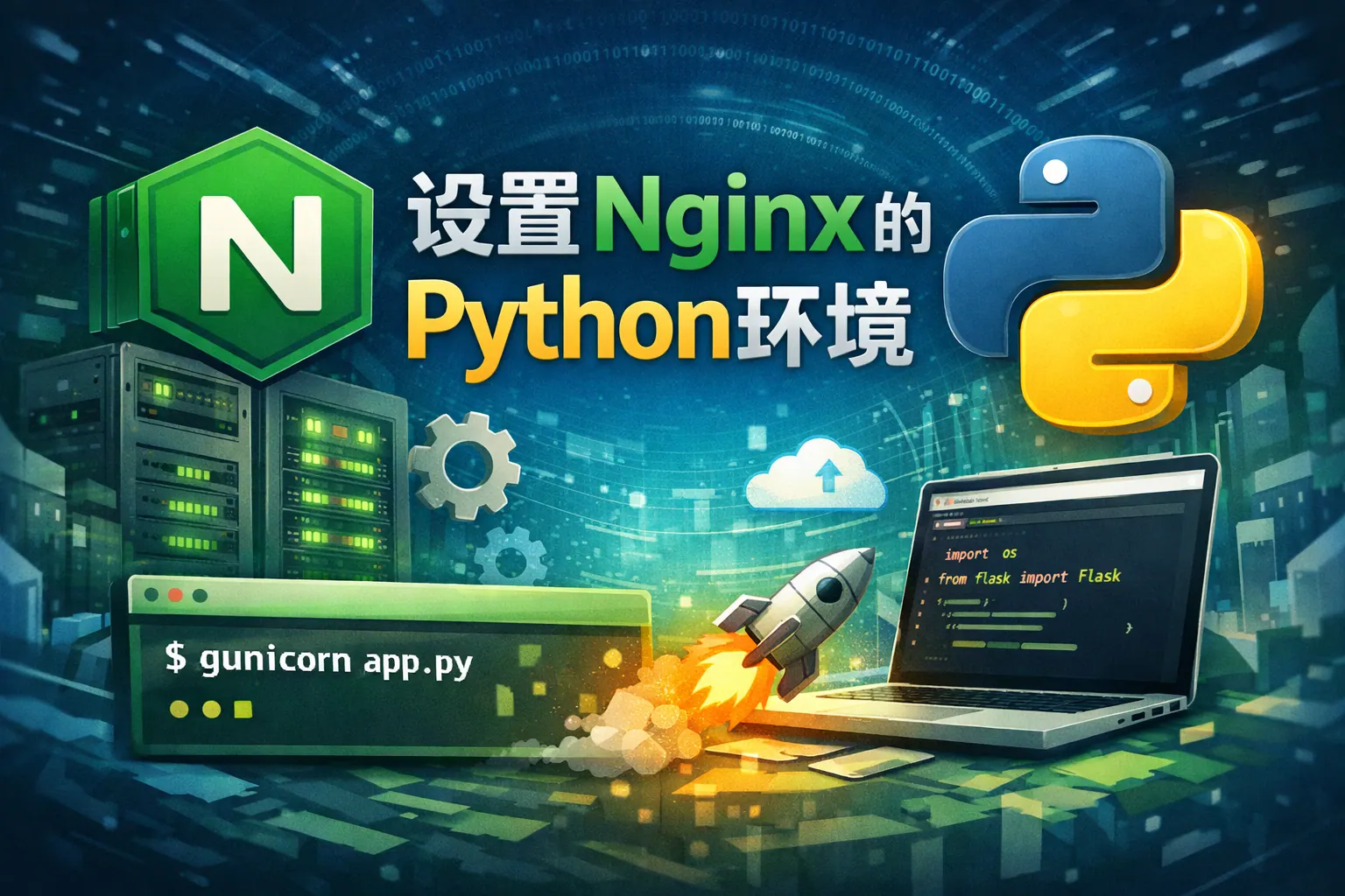 设置nginx的python环境