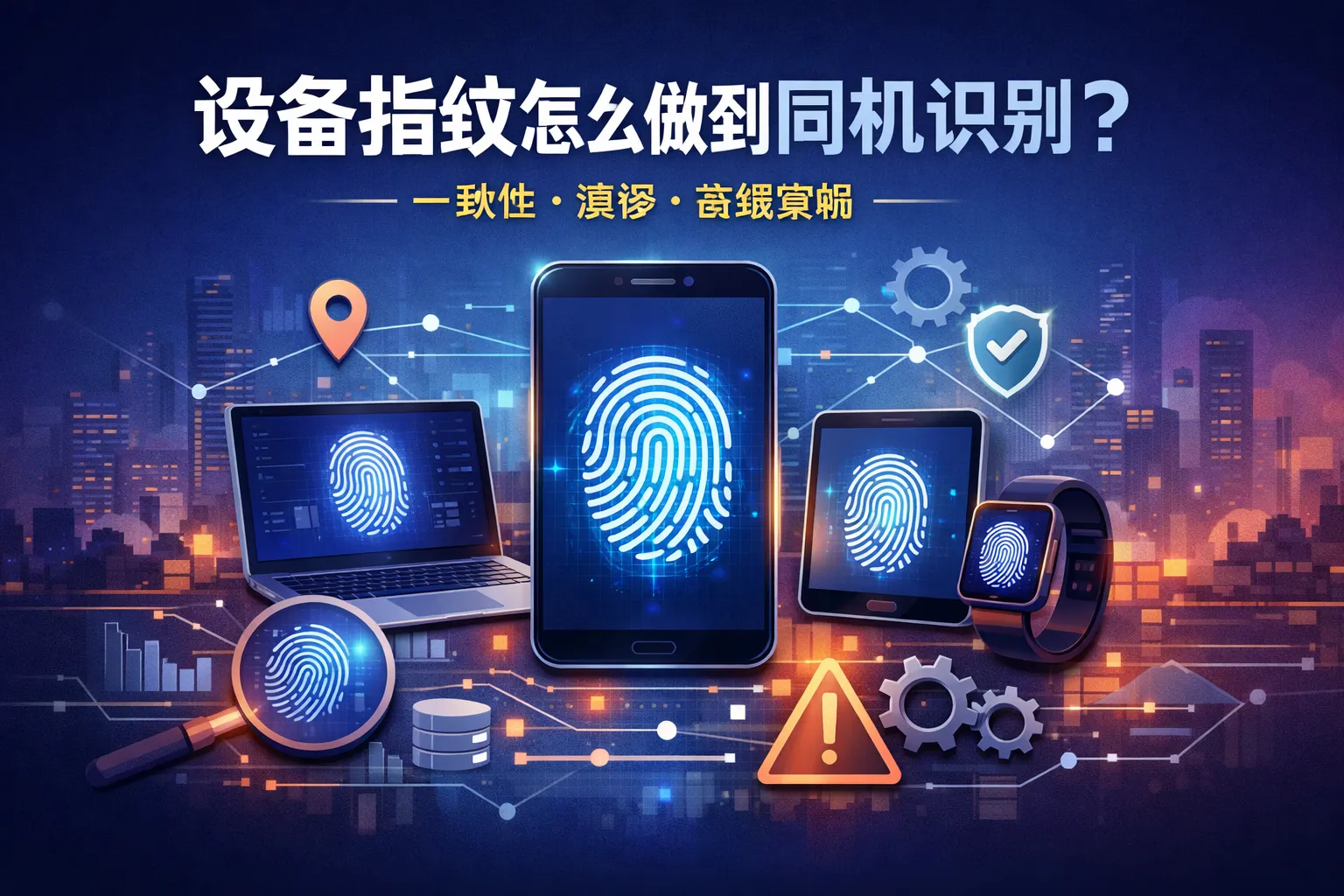设备指纹怎么做到同机识别?一致性、漂移、容错策略