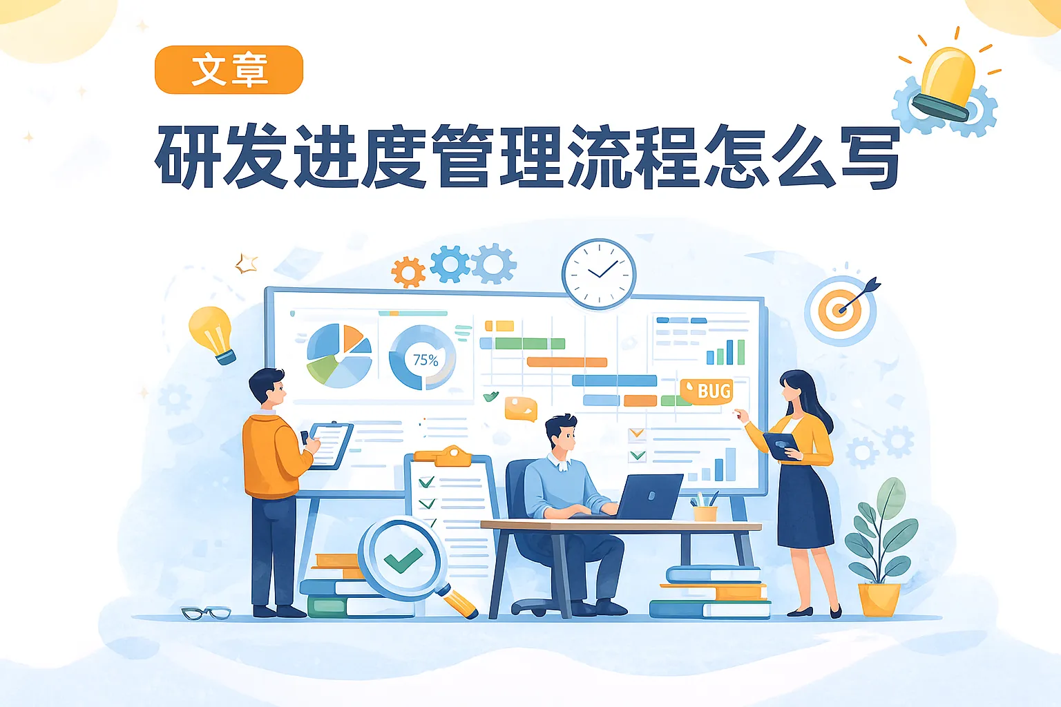 研发进度管理流程怎么写