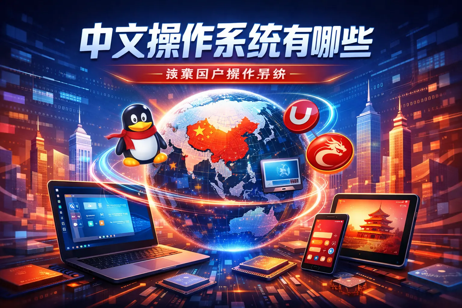 中文操作系统有哪些