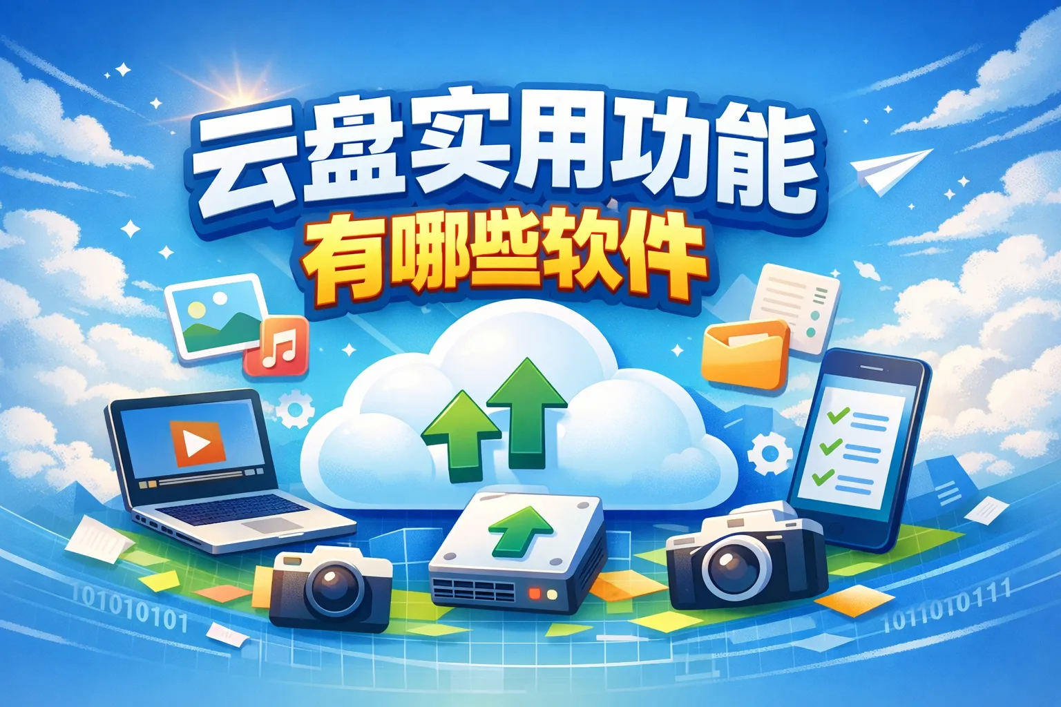 云盘实用功能有哪些软件