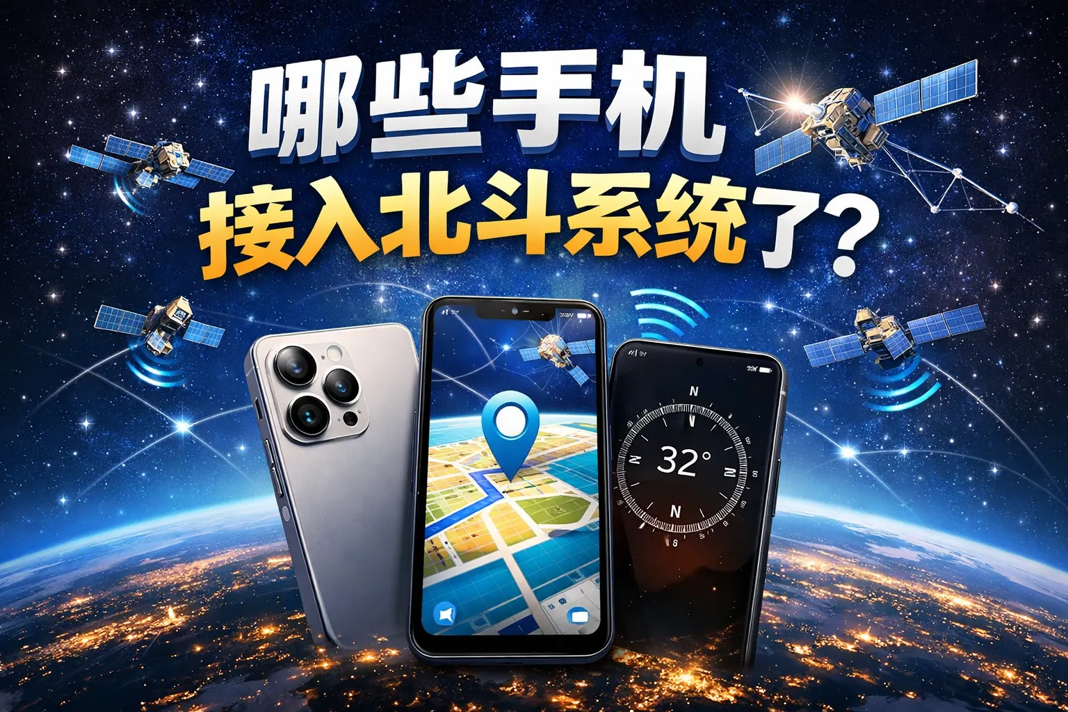 哪些手机接入北斗系统了