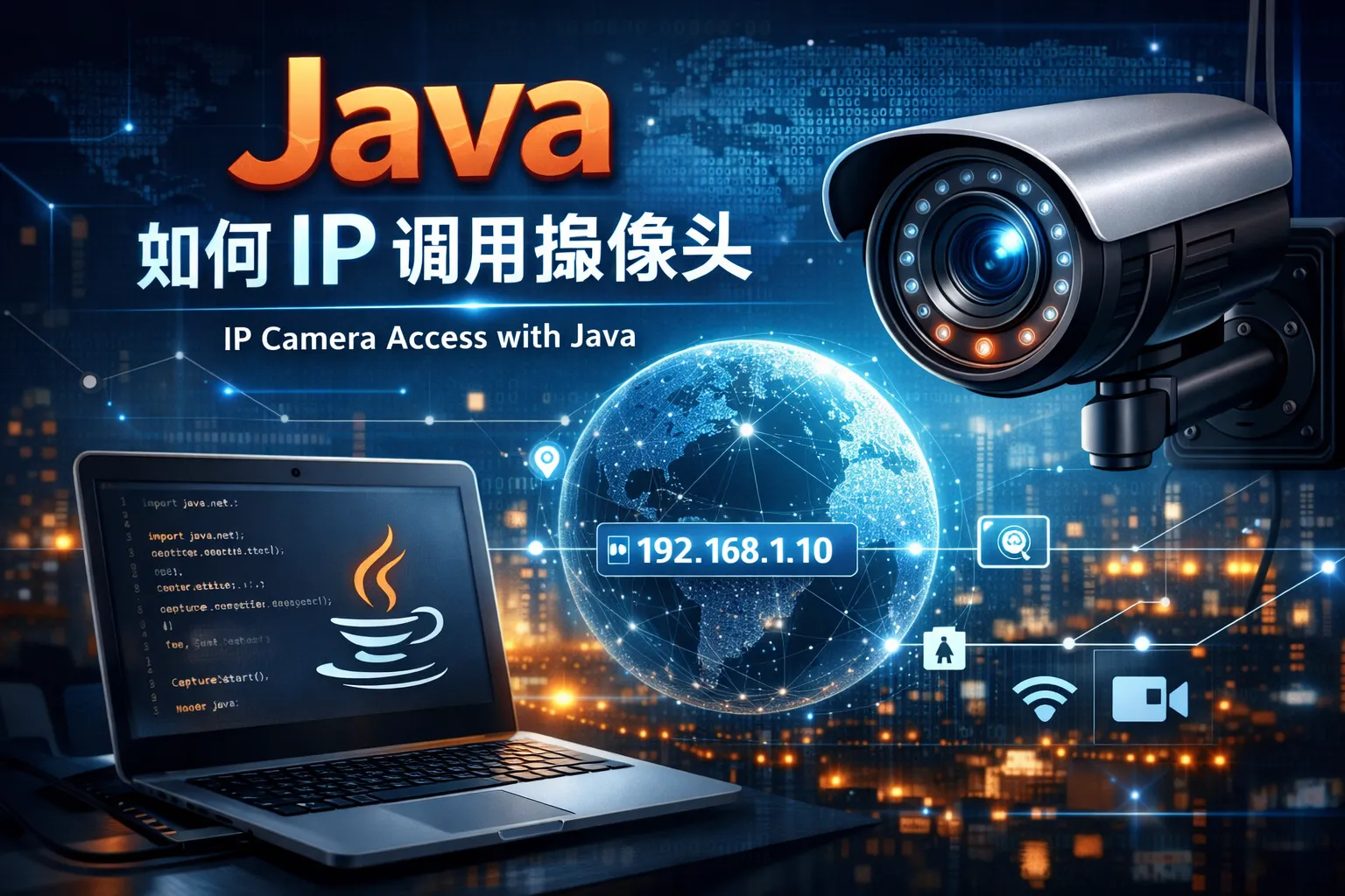 java如何ip调用摄像头