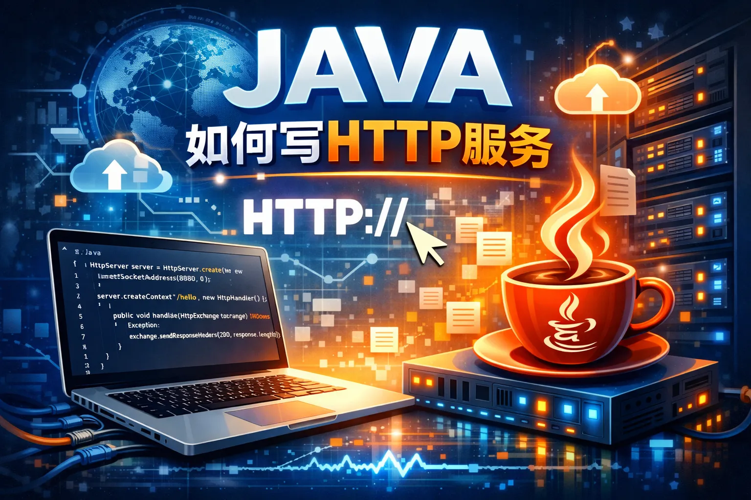 JAVA 如何写http服务