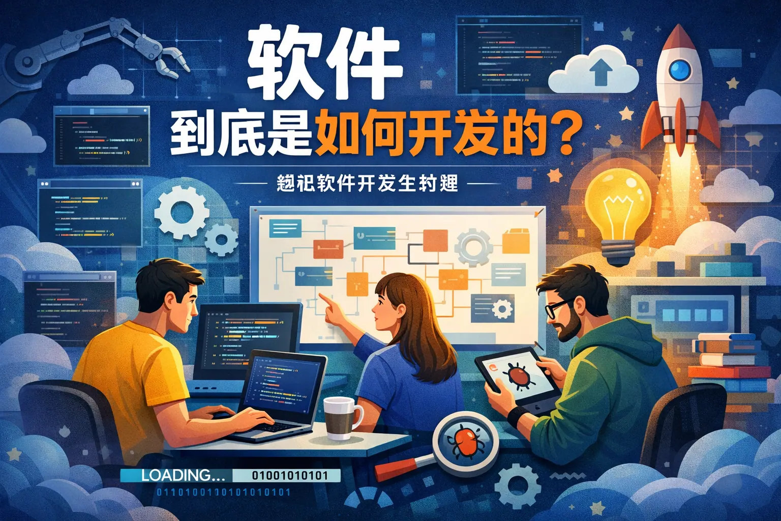 软件到底是如何开发的