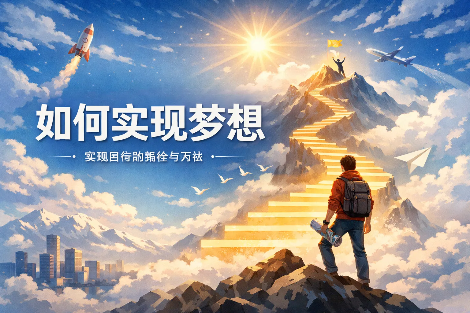 如何实现梦想的ppt