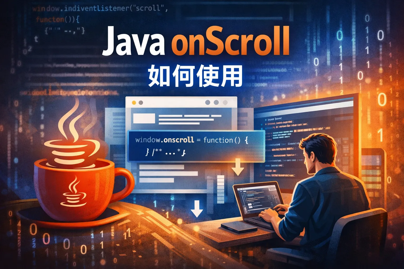 java onsroll如何使用