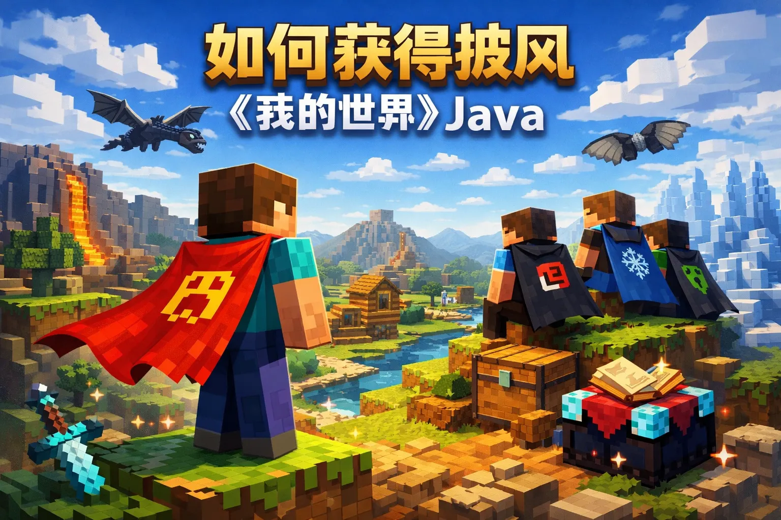 如何获得披风我的世界java