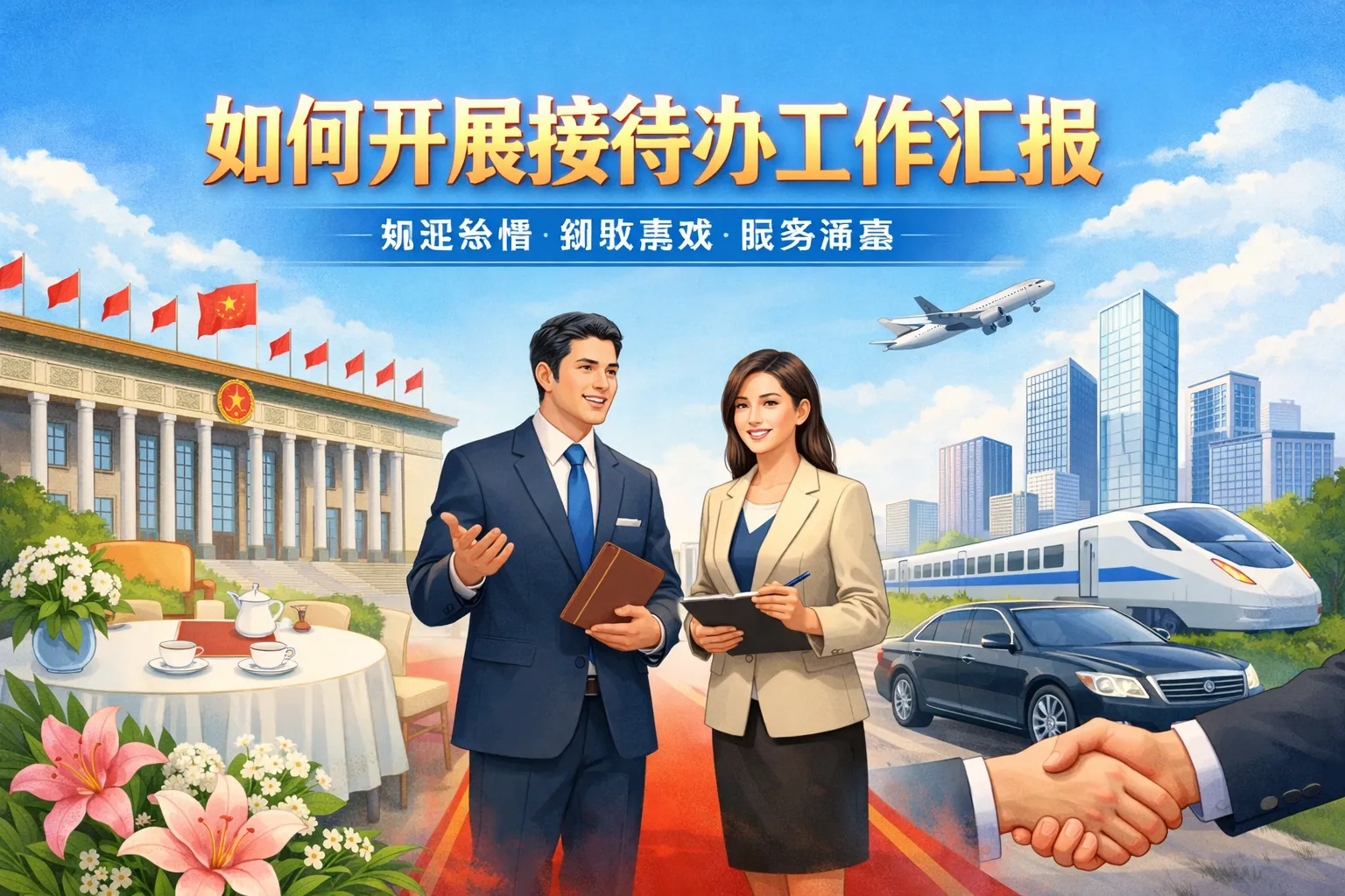 如何开展接待办工作汇报