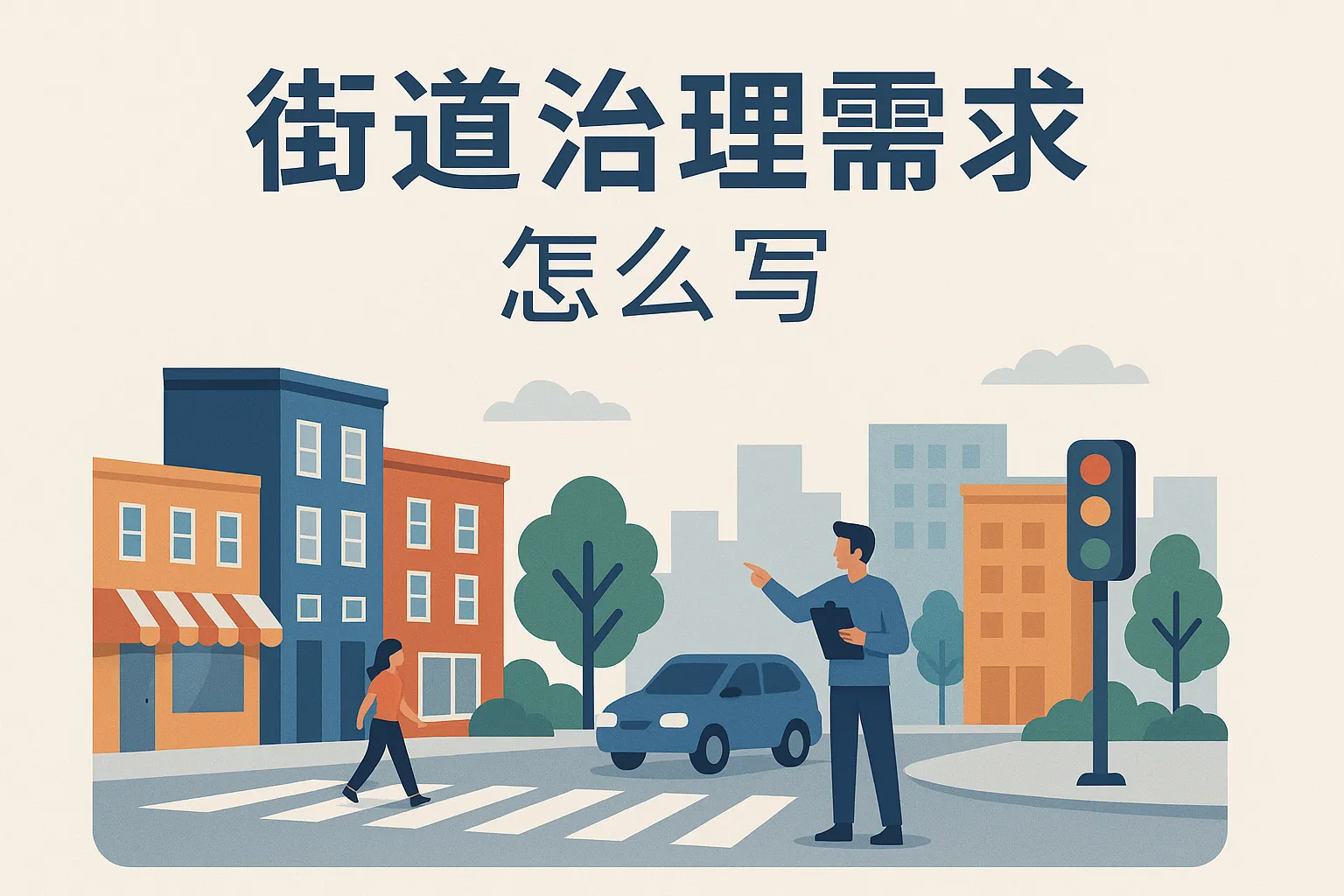 街道治理需求内容怎么写