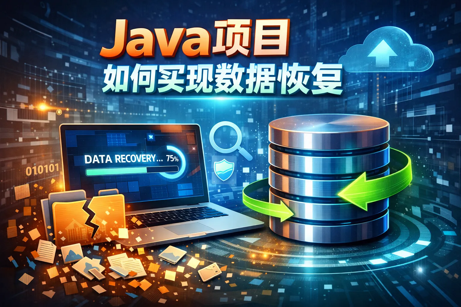 java项目如何实现数据恢复
