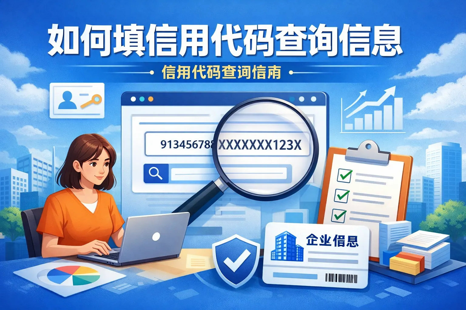 如何填信用代码查询信息