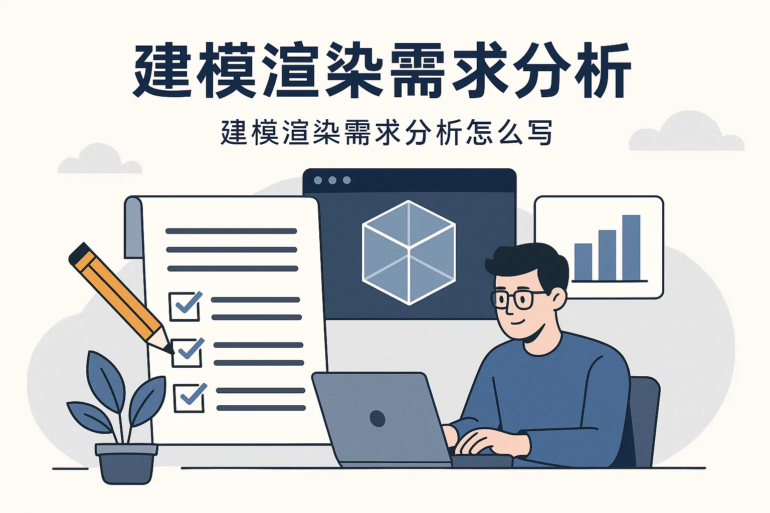 建模渲染需求分析怎么写