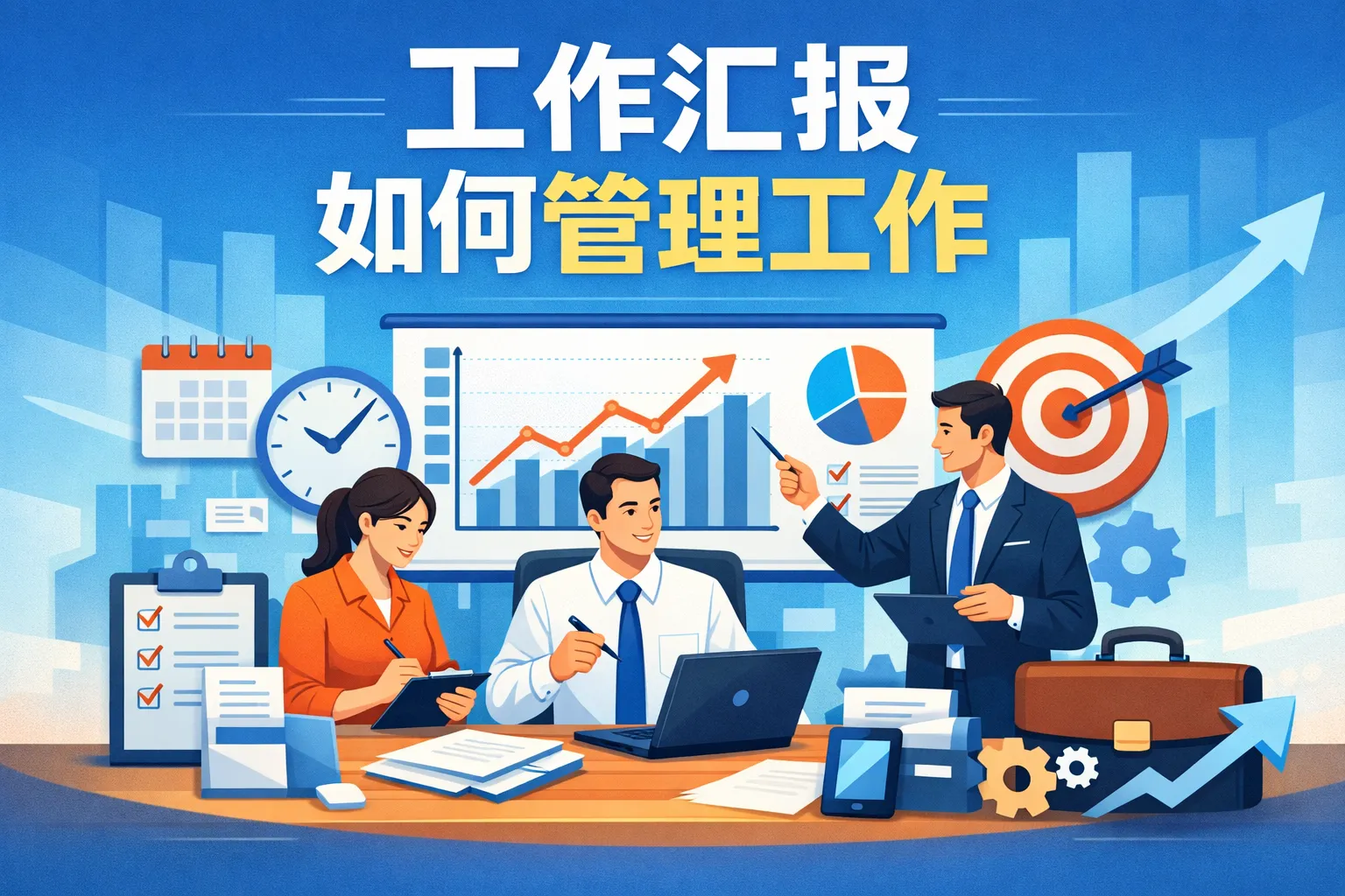 工作汇报如何管理工作
