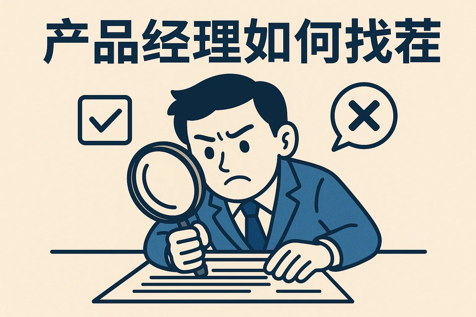 产品经理如何找茬