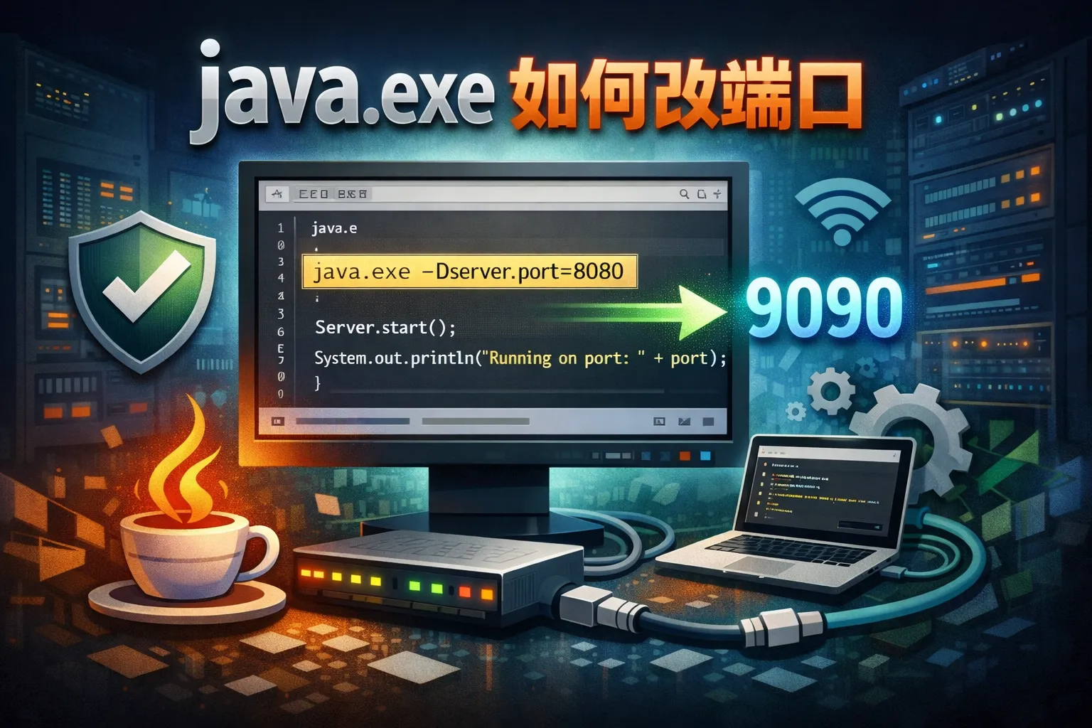 java.exe如何改端口